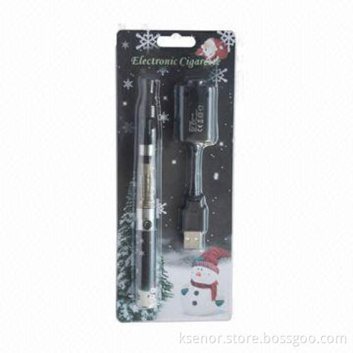 eGo Blister CE4/5/6 Hottest Electronic Cigarette Starter Kit for Christmas, 650/900/1,100mAh